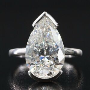 14K 6.05 CT Lab Grown Diamond Solitaire
Ring with IGI Report